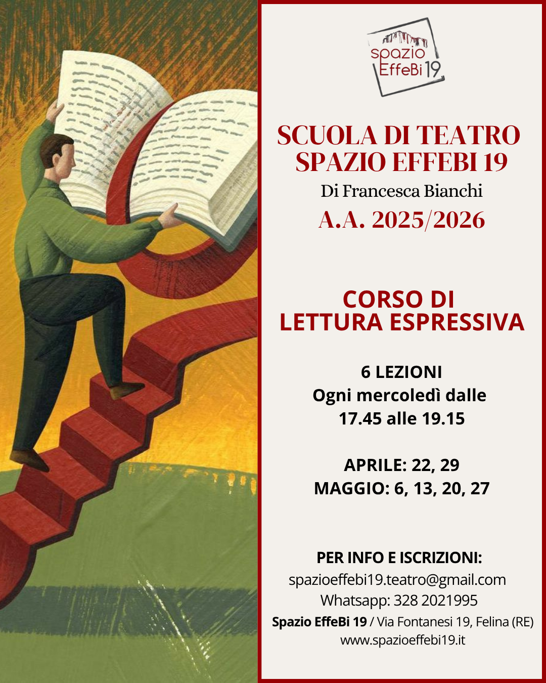 CORSO DI LETTURA ESPRESSIVA