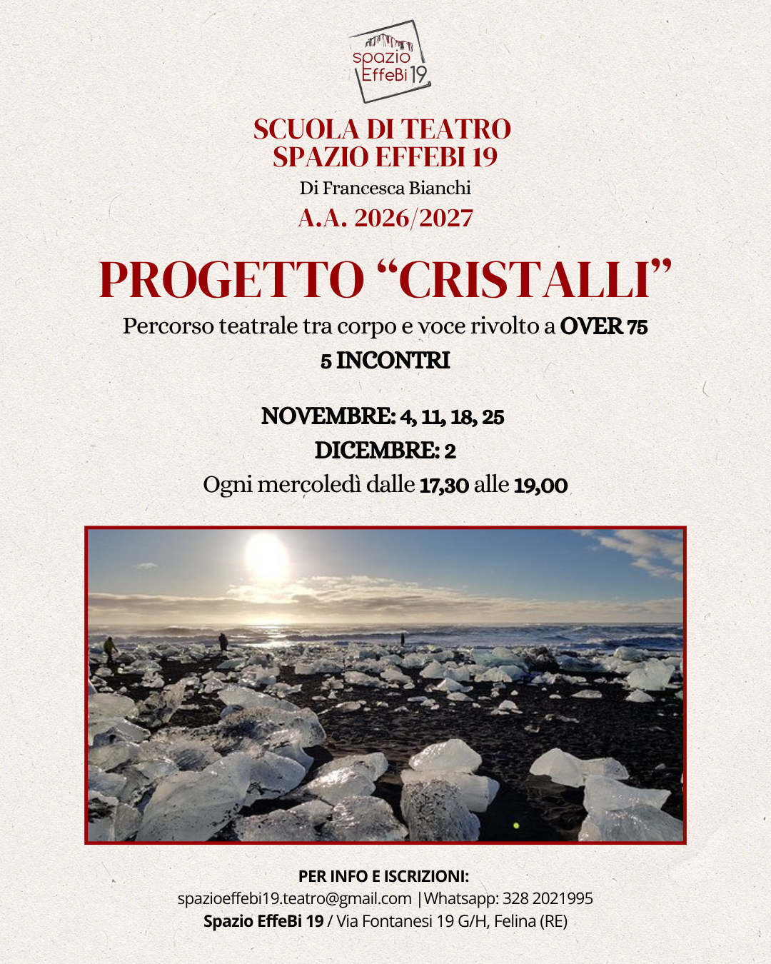 PROGETTO “CRISTALLI”